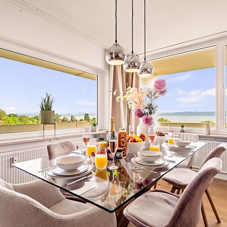 Panorama Penthouse Mit Atemberaubenden See- Und Bergblick Immenstaad am Bodensee Buitenkant foto