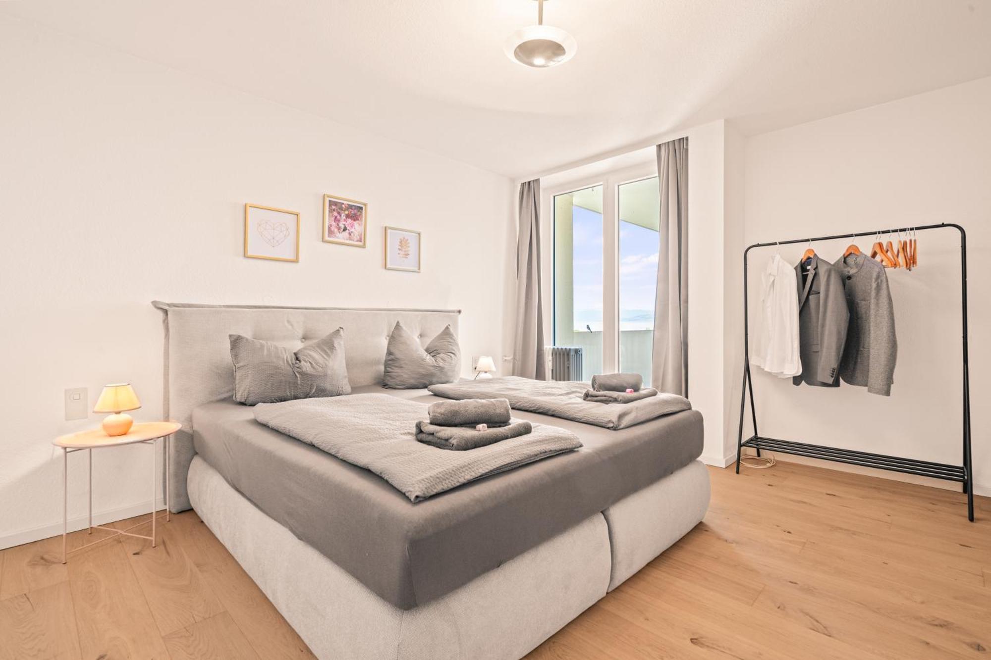 Panorama Penthouse Mit Atemberaubenden See- Und Bergblick Immenstaad am Bodensee Buitenkant foto